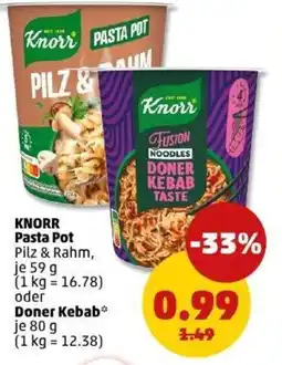 PENNY KNORR Pasta Pot oder Doner Kebab Angebot