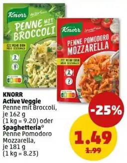 PENNY KNORR Active Veggie oder Spaghetteria Angebot