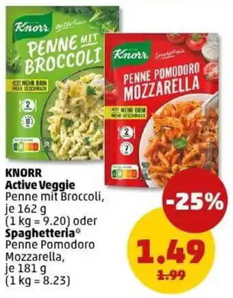 PENNY KNORR Active Veggie oder Spaghetteria Angebot
