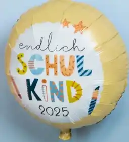 Woolworth Folienballon Schulkind Angebot