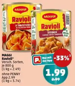 PENNY MAGGI Ravioli Angebot