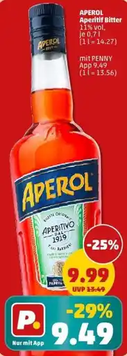 PENNY APEROL Aperitif Bitter Angebot