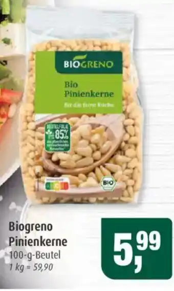 Markant Biogreno Pinienkerne Angebot