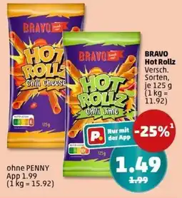 PENNY BRAVO Hot Rollz Angebot