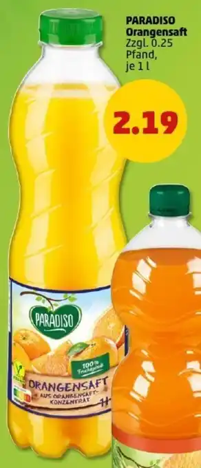 PENNY PARADISO Orangensaft Angebot