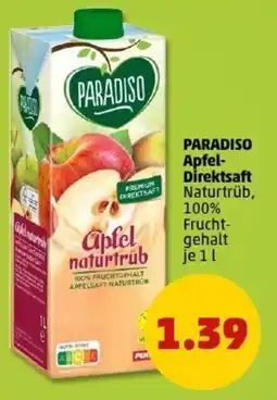 PENNY PARADISO Apfel- Direktsaft Angebot