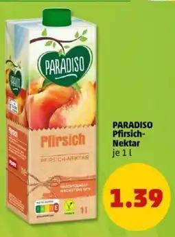 PENNY PARADISO Pfirsich- Nektar Angebot