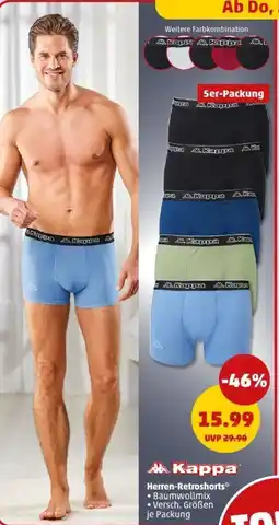 PENNY Kappa Herren-Retroshorts Angebot
