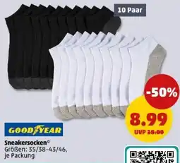 PENNY GOOD YEAR Sneakersocken Angebot