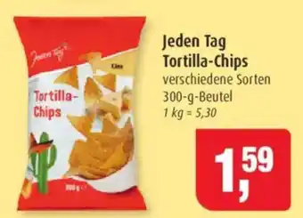Markant Jeden Tag Tortilla-Chips Angebot