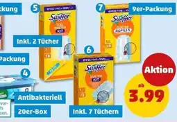 PENNY Feuchte Bodenwischtücher oder Staubmagnet-XXL-Starter-Set oder Staubmagnet-Starter-Set oder Staubmagnet-Ersatzwischtücher Angebot
