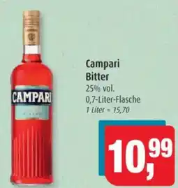 Markant Campari Bitter 25% vol. Angebot