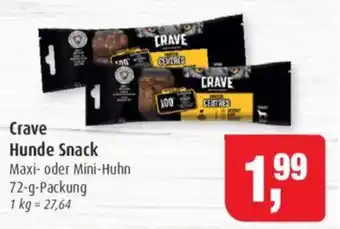 Markant Crave Hunde Snack Angebot