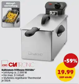PENNY CLATRONC Kaltzonen-Fritteuse FR3586 Angebot