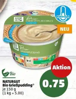 PENNY NATURGUT Bio Grießpudding Angebot
