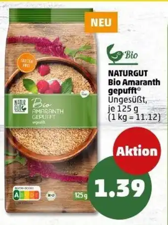PENNY NATURGUT Bio Amaranth gepufft Angebot
