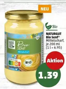 PENNY NATURGUT Bio Senf Angebot