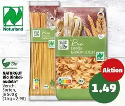 PENNY NATURGUT Bio Dinkel- nudeln Angebot