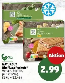 PENNY NATURGUT Bio Pizza Pockets Angebot