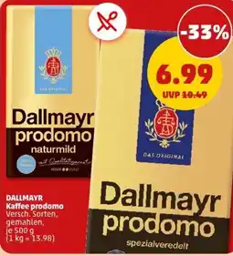 PENNY DALLMAYR Kaffee prodomo Angebot