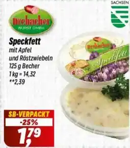 Simmel Drebacher Speckfett mit Apfel und Röstzwiebeln Angebot