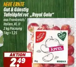 Simmel Gut & Günstig Tafeläpfel rot „Royal Gala“ Angebot