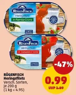 PENNY RÜGENFISCH Heringsfilets Angebot