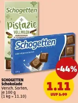 PENNY SCHOGETTEN Schokolade Angebot