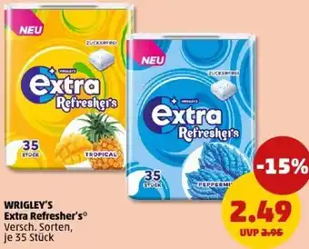 PENNY WRIGLEY'S Extra Refresher's Angebot