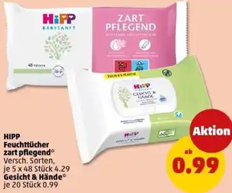 PENNY HIPP Feuchttücher zart pflegend Angebot