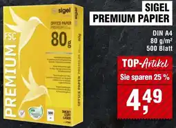 Handelshof Sigel premium papier Angebot