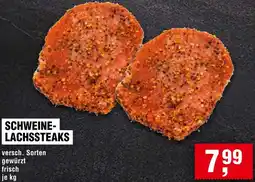 Handelshof Schweinelachssteaks Angebot