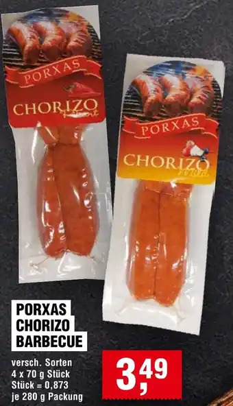 Handelshof Porxas chorizo barbecue Angebot