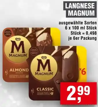 Handelshof Langnese magnum Angebot