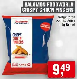Handelshof Salomon foodworld crispy chik'n fingers Angebot