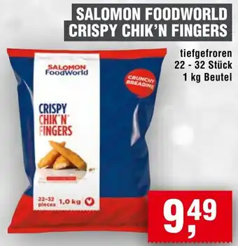 Handelshof Salomon foodworld crispy chik'n fingers Angebot