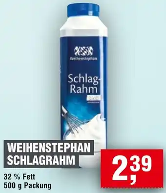 Handelshof Weihenstephan schlagrahm Angebot