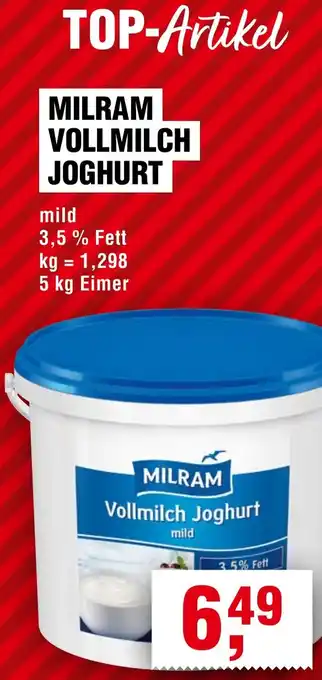 Handelshof Milram vollmilch joghurt Angebot