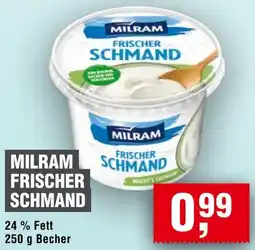 Handelshof Milram frischer schmand Angebot