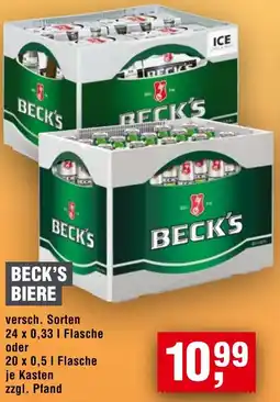 Handelshof Beck's biere Angebot