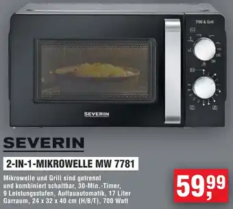 Handelshof Severin 2-in-1-mikrowelle MW 7781 Angebot