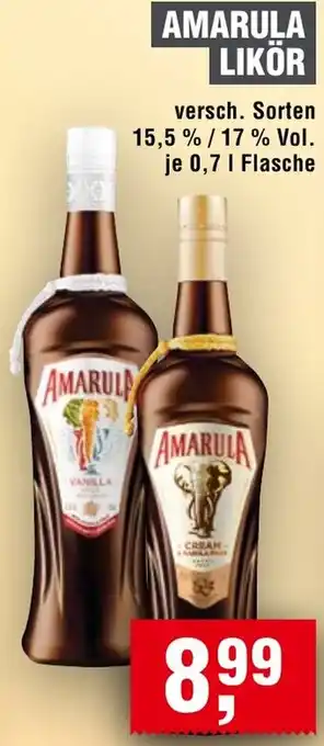 Handelshof Amarula likör Angebot