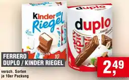 Handelshof Ferrero duplo / kinder riegel Angebot