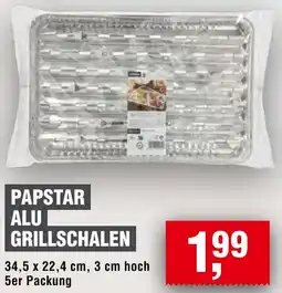 Handelshof Papstar alu grillschalen Angebot