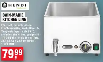 Handelshof Hendi bain-marie kitchen line Angebot