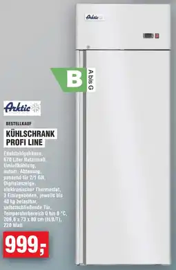 Handelshof Arktic kühlschrank profi line Angebot