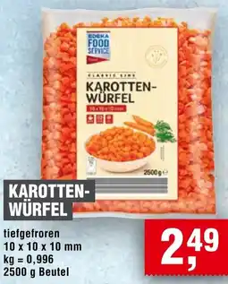 Handelshof Edeka food service karottenwürfel Angebot