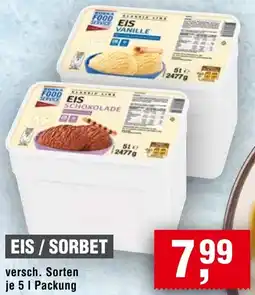 Handelshof Edeka food service eis / sorbet Angebot