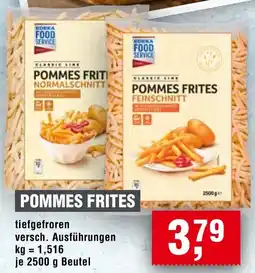 Handelshof Edeka food service pommes frites Angebot