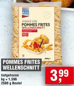 Handelshof Edeka food service pommes frites wellenschnitt Angebot